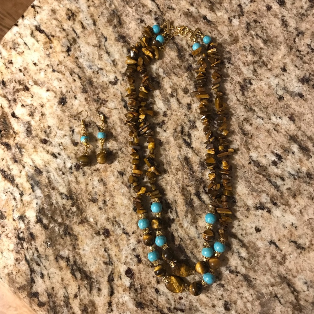 Southwestern Necklace and Earring Set